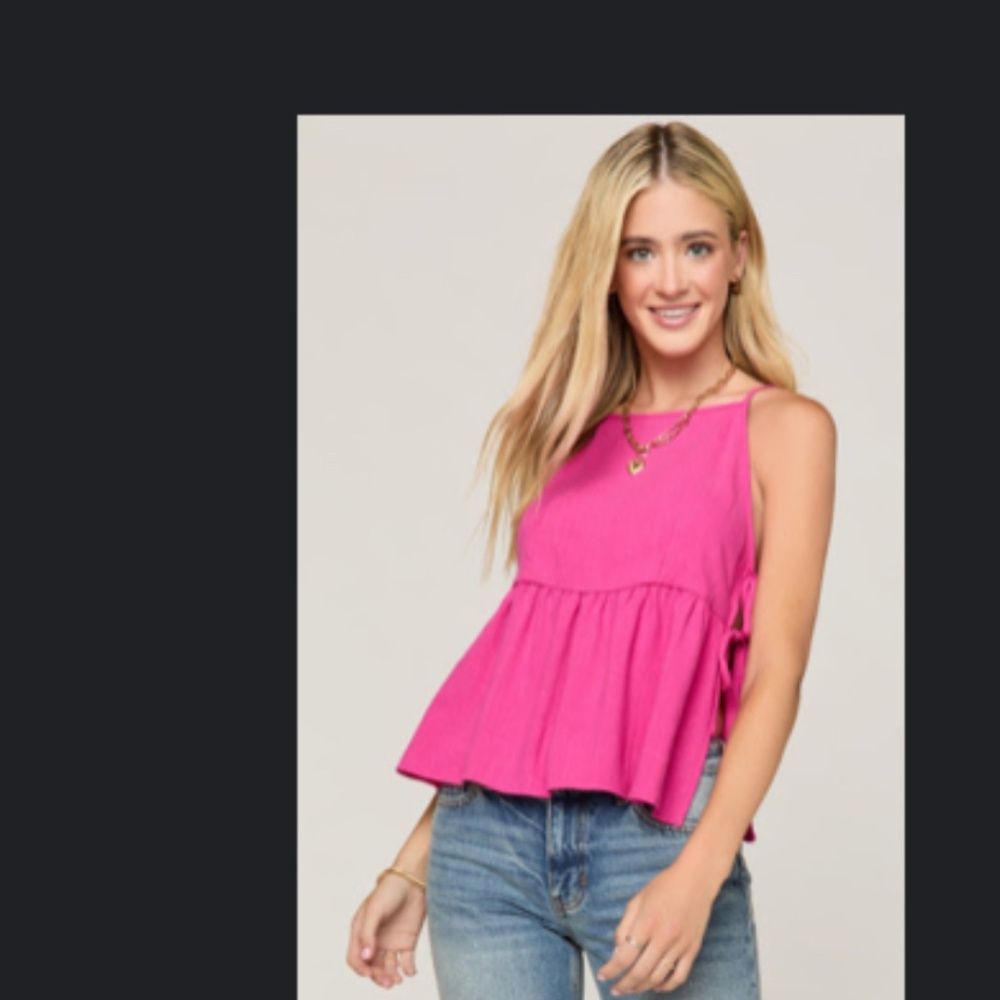 Francescas Pink shirt